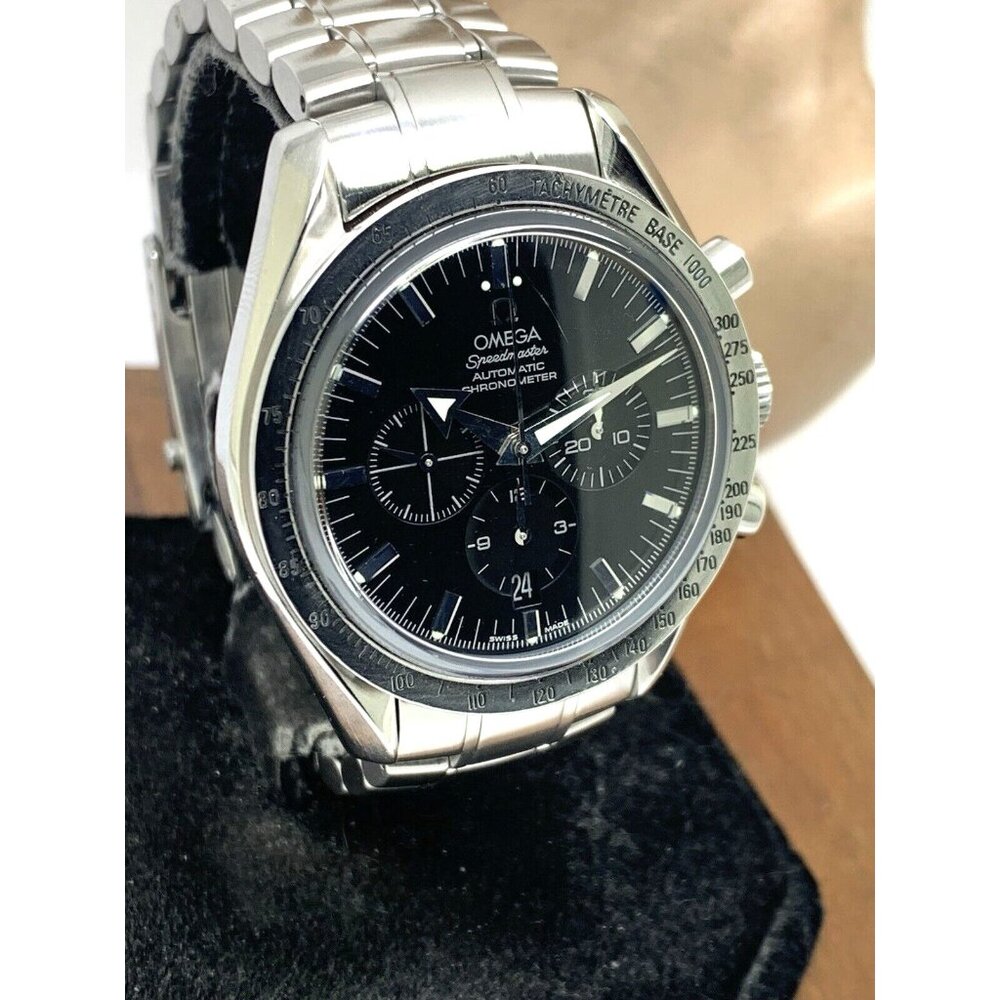 Omega Speedmaster Broad Arrow Men's Watch Swiss Automatic Chronograph 42mm - Picture 12 of 13